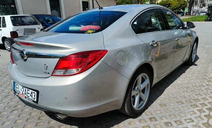 Opel Insignia cena 26900 przebieg: 161000, rok produkcji 2009 z Łódź małe 301